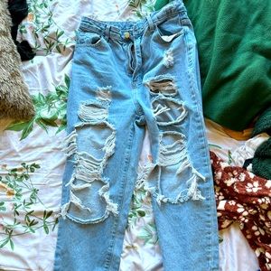 Boyfriend jeans light wash